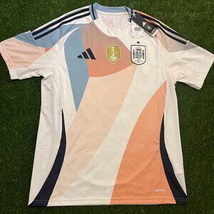 Adidas 2025/26 Spain Women's National Team Jersey - 2023 World Cup Champions